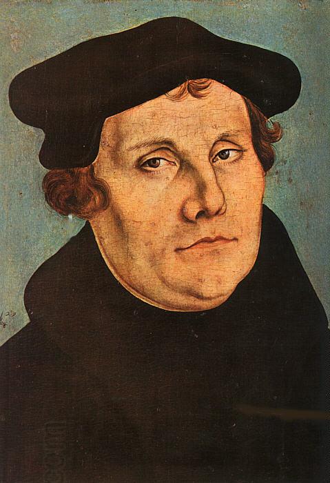 Lucas  Cranach Portrait of Martin Luther China oil painting art